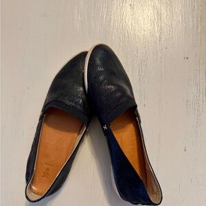 Women’s Frye Black Leather Loafers